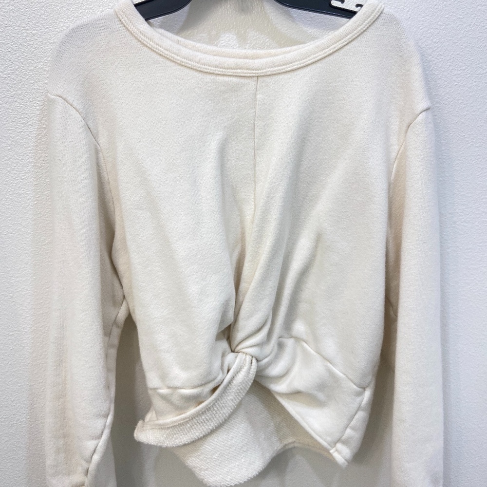 Madwell twist front sweatshirt